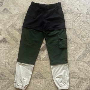Outdoor Voices RecTrek Zip Off Pants, size XS